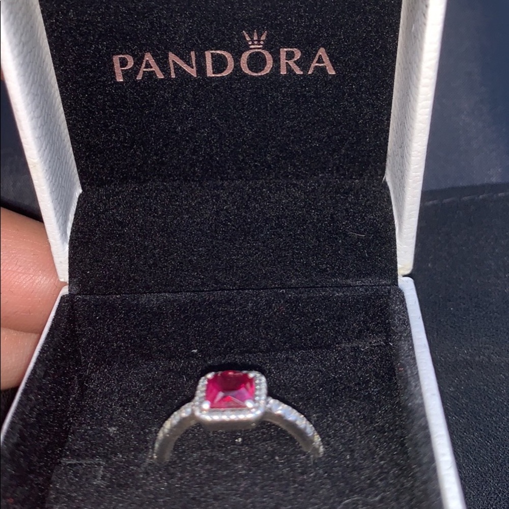 Red Timeless elegance Pandora Ring